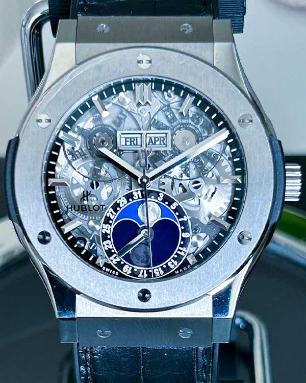 Hublot Classic Fusion Aerofusion Moonphase Skeleton Dial (517.NX.0170.LR)