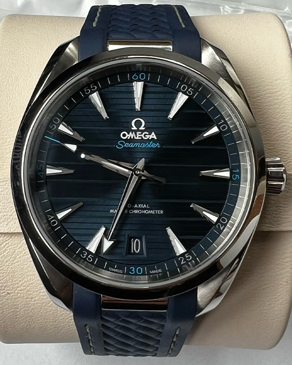 2022 Omega Seamaster Aqua Terra 150M 41MM Steel Blue Dial (220.12.41.21.03.001)