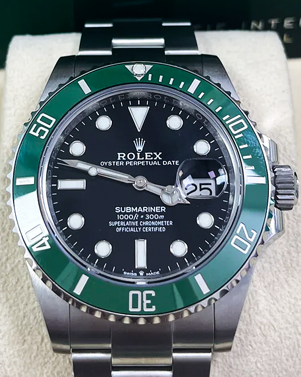 2023 Rolex Submariner Date "Starbucks" 41MM Black Dial Oyster Bracelet (126610LV)
