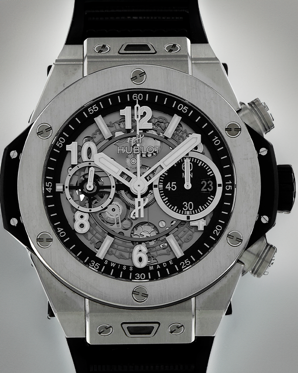 Hublot Big Bang Unico 44MM Skeleton Dial Rubber Strap (421.NX.1170.RX)