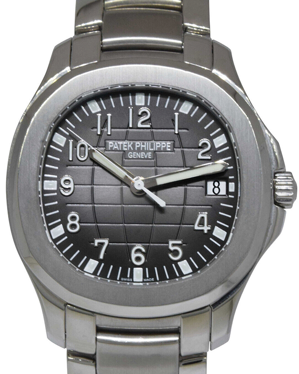 2010 Patek Philippe Aquanaut 40MM Black Dial Steel Bracelet (5167/1A-001)