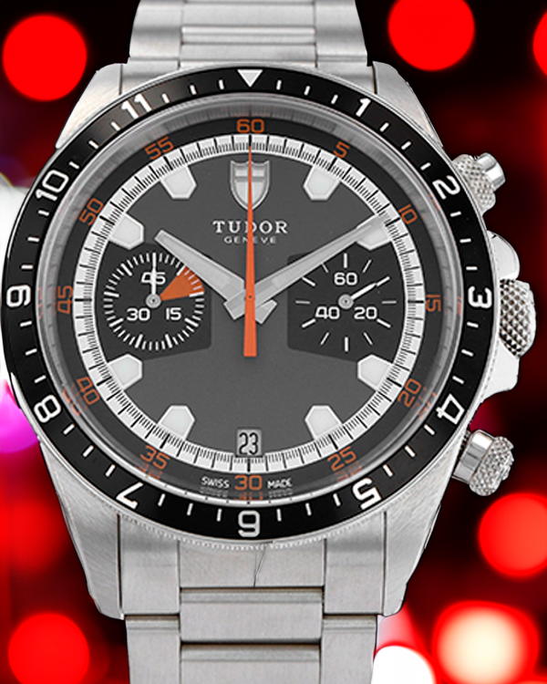 Tudor Heritage Chrono 42MM Grey Dial Steel Bracelet (70330N)