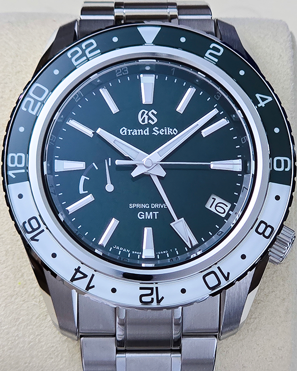 No Reserve - 2024 Grand Seiko Sport Collection 44MM Green Dial Steel Bracelet (SBGE295)