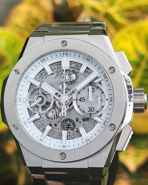 2021 Hublot Big Bang Unico Integrated Titanium L.E "Japan Edition" 42MM Skeleton Dial Titanium Bracelet (451.NE.2010.NX.JPN)