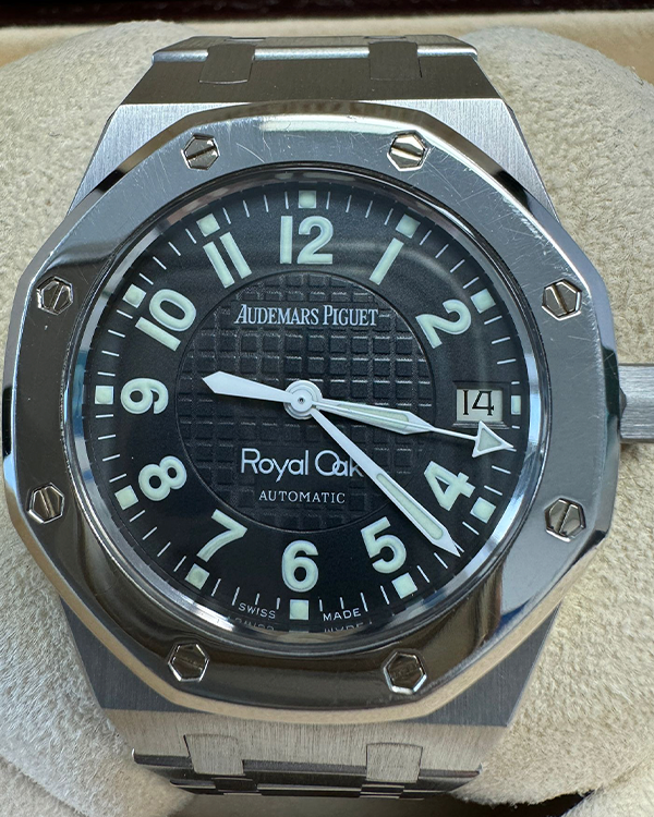 2003 Audemars Piguet Royal Oak "Nick Faldo" L.E. 36MM Black Dial Steel Bracelet (15190SP.OO.0789ST.01)