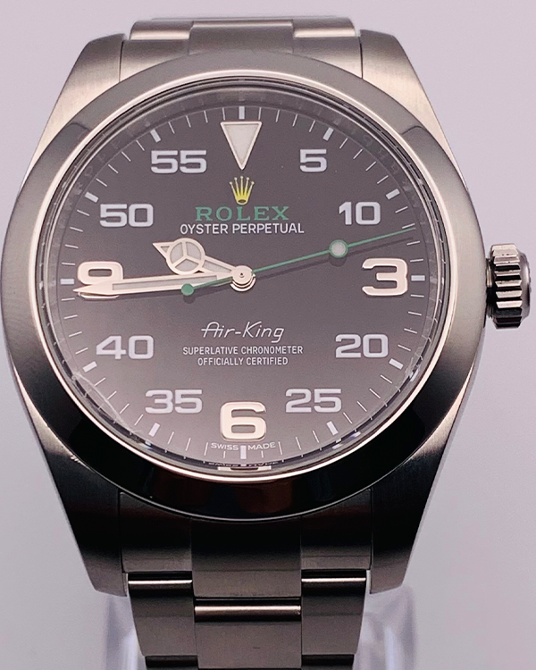 Rolex Air-King 40MM Black Dial Oyster Bracelet (116900)