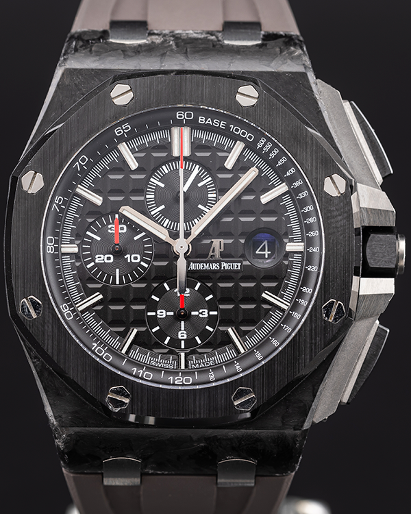 Audemars Piguet Royal Oak Offshore 44MM Black Dial Rubber Strap (26400AU.OO.A002CA.01)