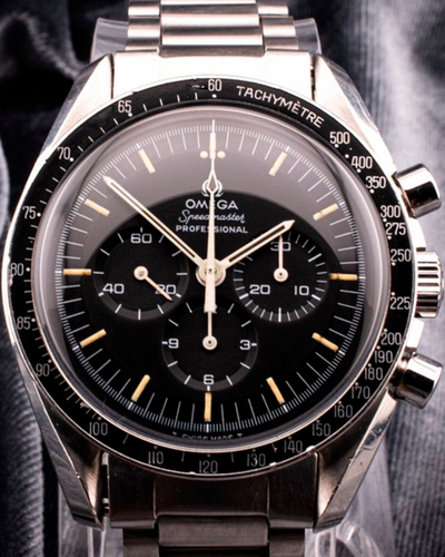 Omega Speedmaster Professional Moonwatch 'Pre-Moon' 42MM Black Dial Steel Bracelet (145.022-69 ST)