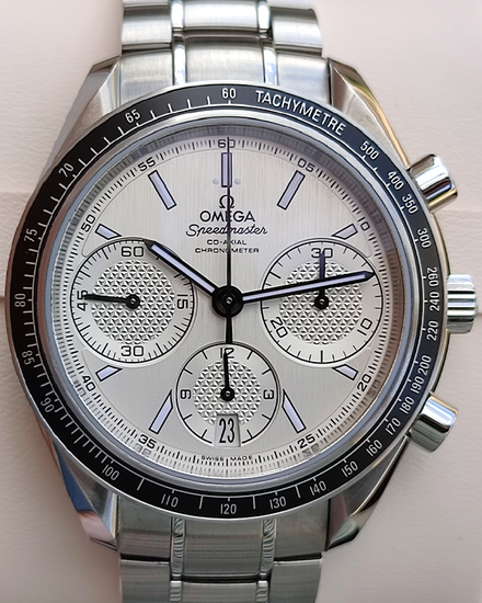 Omega Speedmaster Racing 40MM Silver Dial Steel Bracelet (326.30.40.50.02.001)