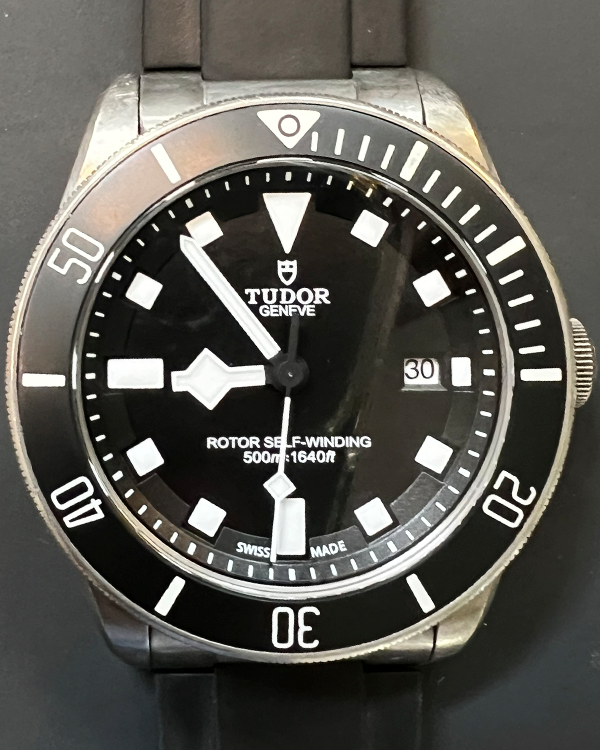 2014 Tudor Pelagos 42MM Black Dial Rubber Strap (25500TN)