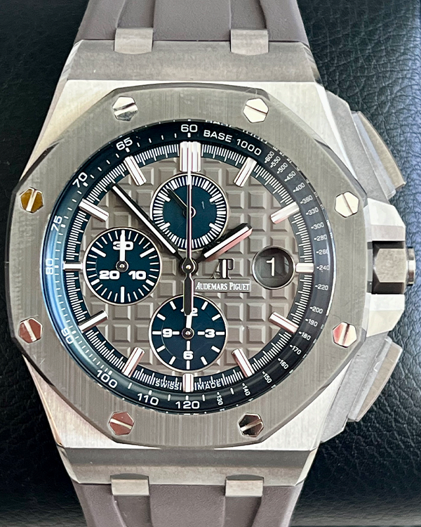 Audemars Piguet Royal Oak Offshore Selfwinding Chronograph 44MM Grey Dial Rubber Strap (26400IO.OO.A004CA.02)