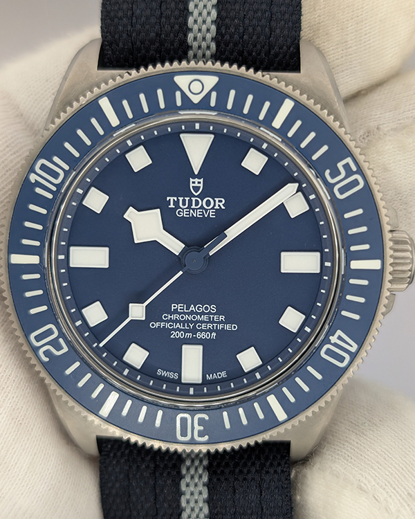 2023 Tudor Pelagos FXD 42MM Blue Dial Textile Strap (M25707B/23)