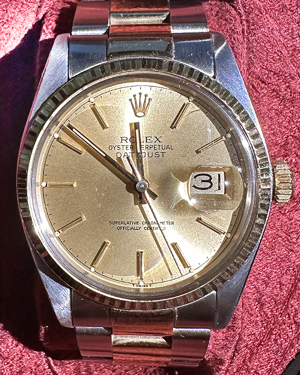 Rolex Datejust 36MM Champagne Dial Two-Tone Oytser Bracelet (16013)