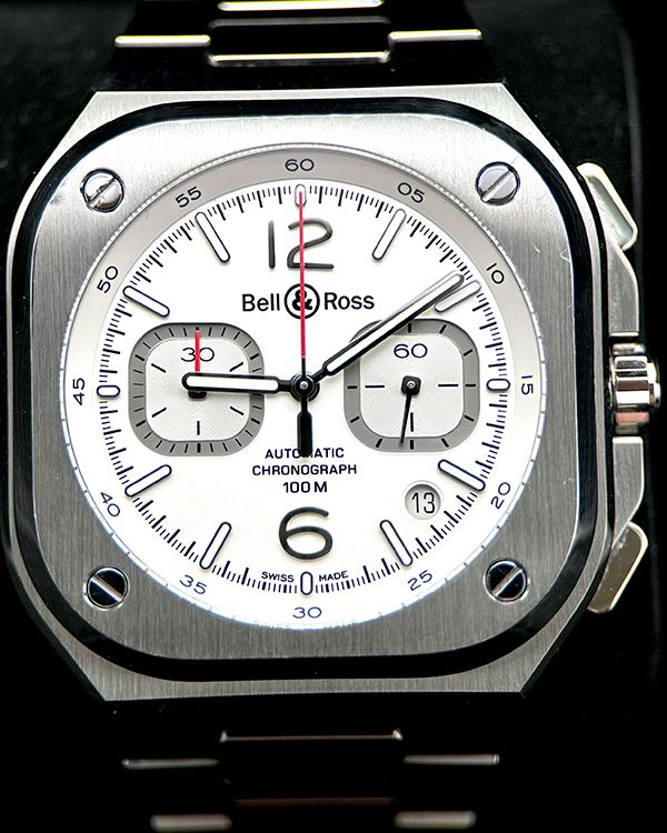 2022 Bell & Ross BR 05 "White Hawk" 42MM White Dial Steel Bracelet (BR05C-SI-ST/SST)