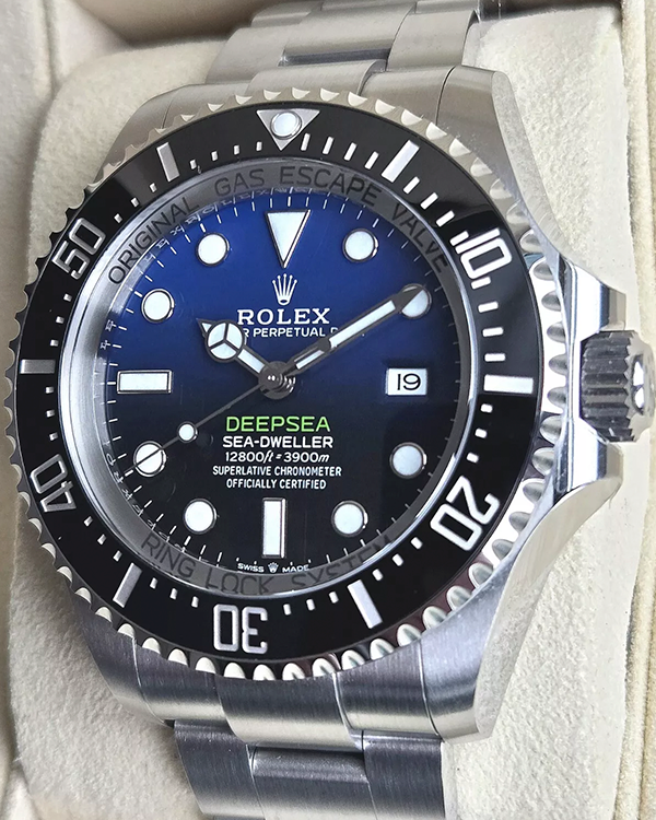 2019 Rolex Sea-Dweller Deepsea "James Cameron" 44MM Blue Dial Oyster Bracelet (126660)