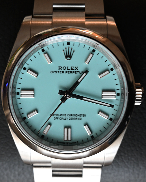 2024 Rolex Oyster Perpetual 36MM Turquoise Dial Oyster Bracelet (126000)