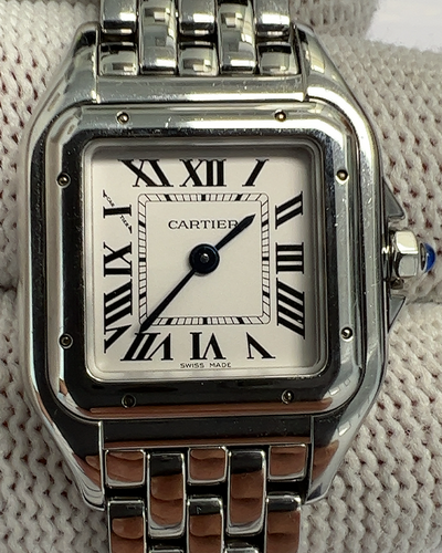 Cartier Panthère De Cartier 30MM Steel Silver Dial (WSPN0006)