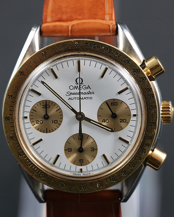 Omega Speedmaster 39MM Strap Steel White Dial (175.0033)