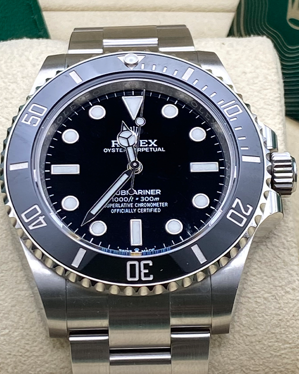 2020 Rolex Submariner No-Date 41MM Black Dial Oyster Bracelet (124060)