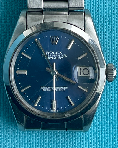 Rolex Datejust 31MM Blue Dial Oyster Bracelet (6824)