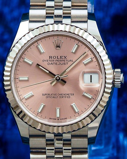 2022 Rolex Datejust 31MM Pink Dial Super Jubilee Bracelet (278274)