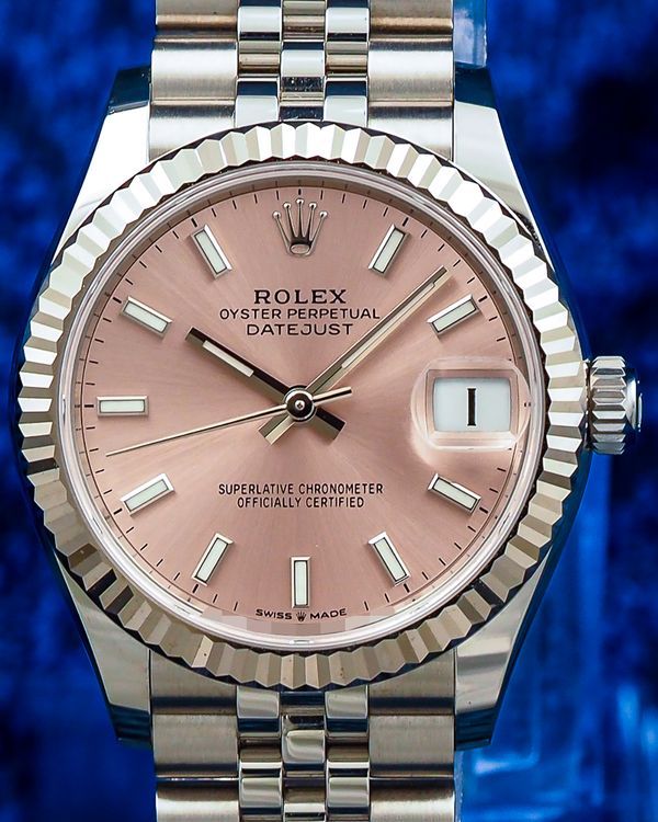 2022 Rolex Datejust 31MM Pink Dial Super Jubilee Bracelet (278274)