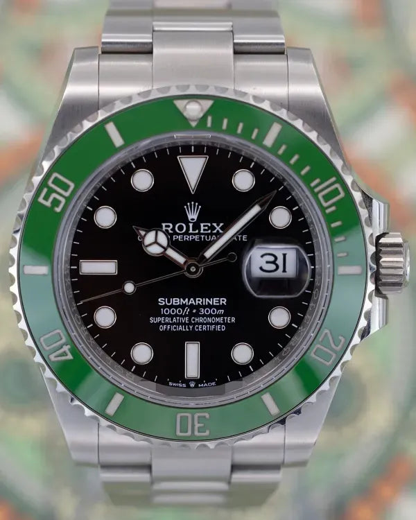 2024 Rolex Submariner Date "Starbucks" 41MM Black Dial Oyster Bracelet (126610LV)