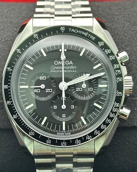 2025 Omega Speedmaster Professional Moonwatch 42MM Black Dial Steel Bracelet (310.30.42.50.01.001)