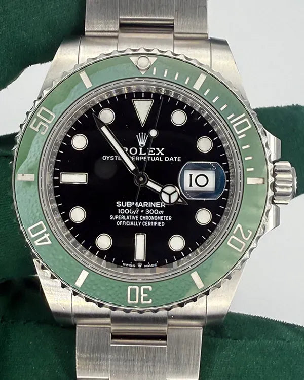 2024 Rolex Submariner Date "Starbucks" 41MM Black Dial Oyster Bracelet (126610LV)