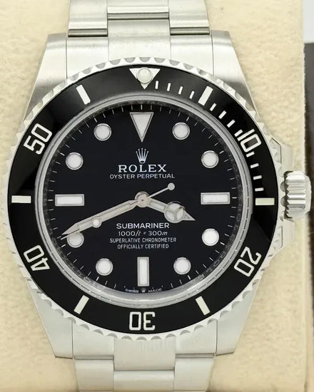 2024 Rolex Submariner No-Date 41MM Black Dial Oyster Bracelet (124060)