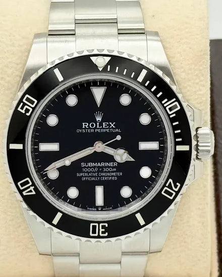 1961 (6.8 Mil Serial) Rolex Submariner No-Date 40MM Black Dial Steel Bracelet (5512)