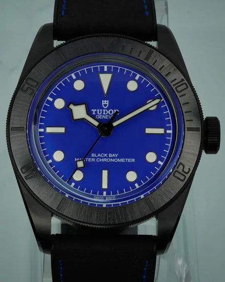 2025 Tudor Black Bay Ceramic 41MM Blue Dial Rubber Strap (79210CNU-007)