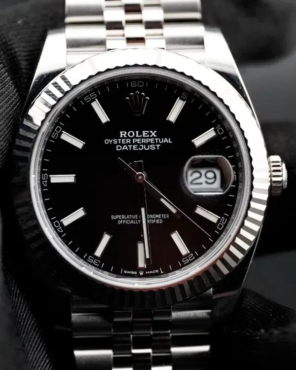 2023 Rolex Datejust 41MM Black Dial Jubilee Bracelet (126334)