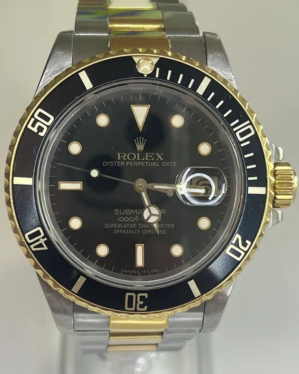 Rolex Submariner 40MM Blue Dial Two-Tone Oyster Bracelet (16803)