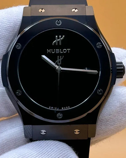 2023 Hublot Classic Fusion Original Black Magic 42MM Black Dial Rubber Strap (542.CX.1270.RX.MDM)
