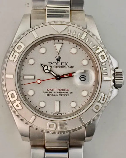 Rolex Yacht-Master 40MM Silver Dial Oyster Bracelet (16622)