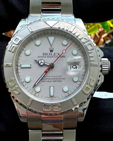 Rolex Yacht-Master 40MM Silver Dial Oyster Bracelet (16622)