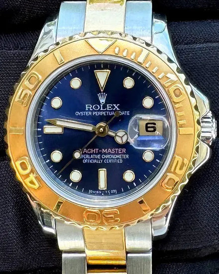 Rolex Yacht-Master 29MM Blue Dial Two-Tone Oyster Bracelet (69623)