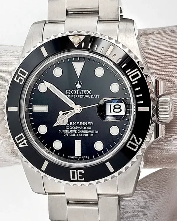 Rolex Submariner Date 40MM Black Dial Oyster Bracelet (116610LN)