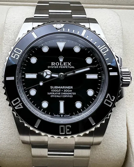 2025 Rolex Submariner No-Date 41MM Black Dial Oyster Bracelet (124060)