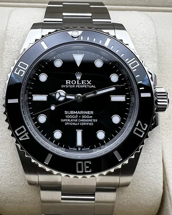Rolex Submariner No-Date 41MM Black Dial Oyster Bracelet (124060)