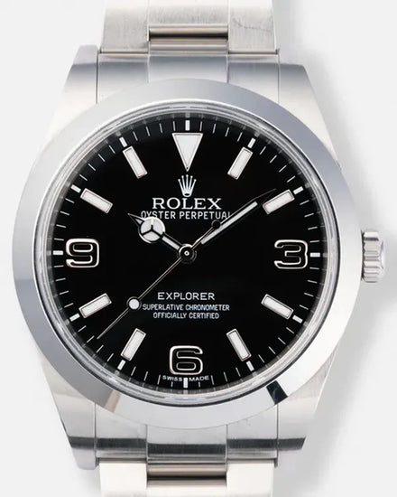 2013 Rolex Explorer 39MM Black Dial Oyster Bracelet (214270)