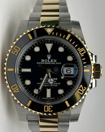 2018 Rolex Submariner Date 40MM Black Dial Two-Tone Oyster Bracelet (116613LN)