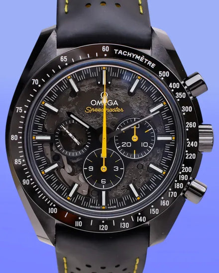 2024 Omega Speedmaster Dark Side of the Moon "Apollo 8" 44.25MM Black Dial Rubber Strap (310.92.44.50.01.001)