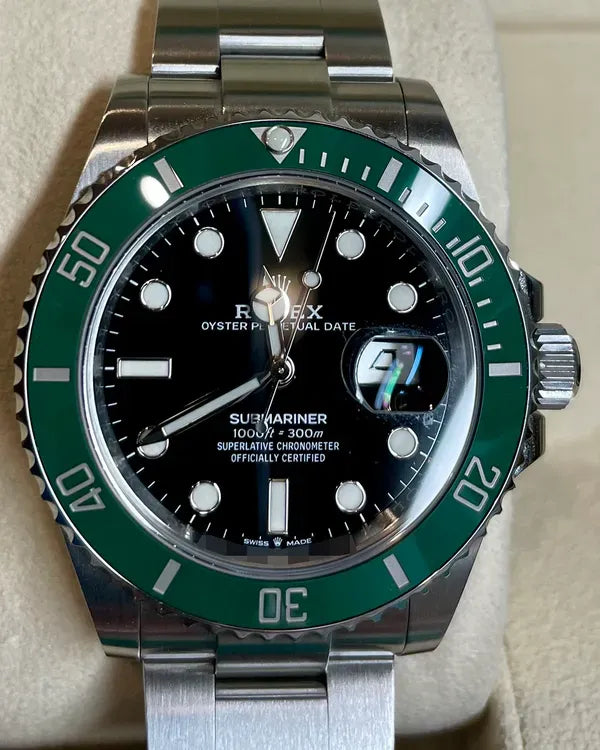 2022 Rolex Submariner Date "Starbucks" 41MM Black Dial Oyster Bracelet (126610LV)