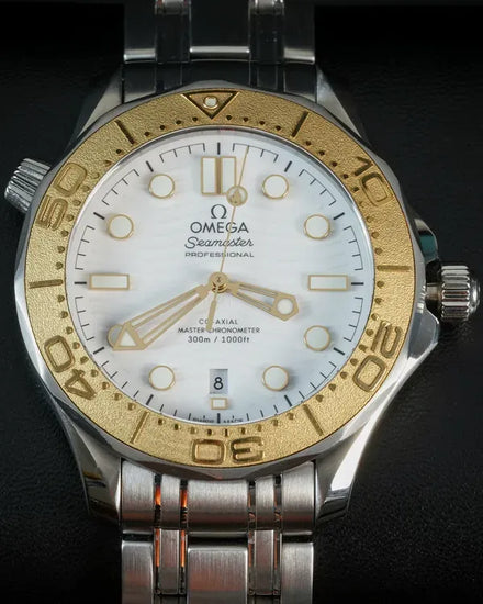 2024 Omega Seamaster Diver 300M "Paris 2024" S.E. 42MM White Dial Steel Bracelet (522.21.42.20.04.001)