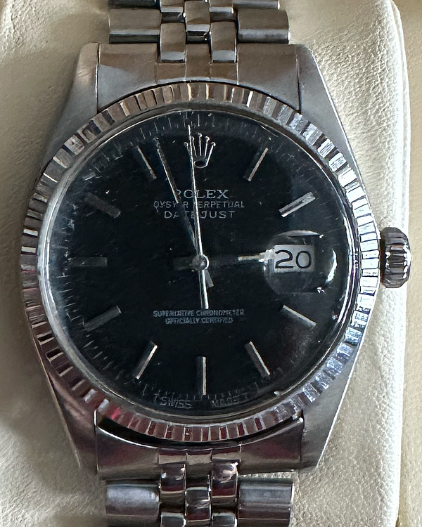 Rolex Datejust 36MM Black Dial Jubilee Bracelet (16003)