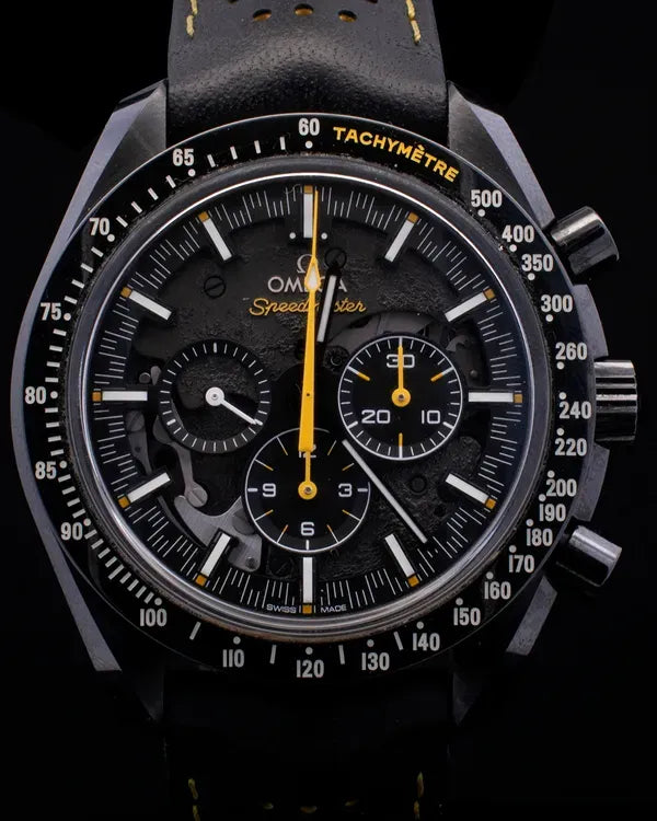 Omega Speedmaster Dark Side of the Moon "Apollo 8" 44.25MM Black Dial Rubber Strap (310.92.44.50.01.001)