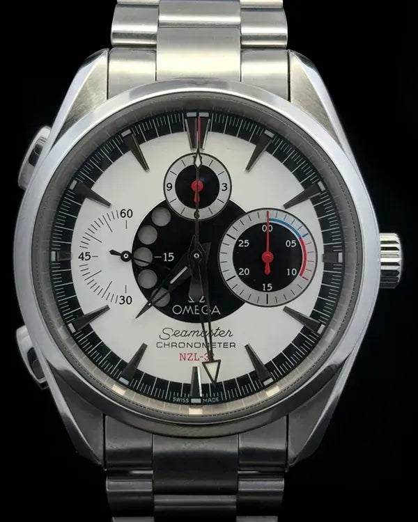 Omega Seamaster Aqua Terra "NZL-32" 42.2MM Silver Dial Steel Bracelet (2513.30.00)