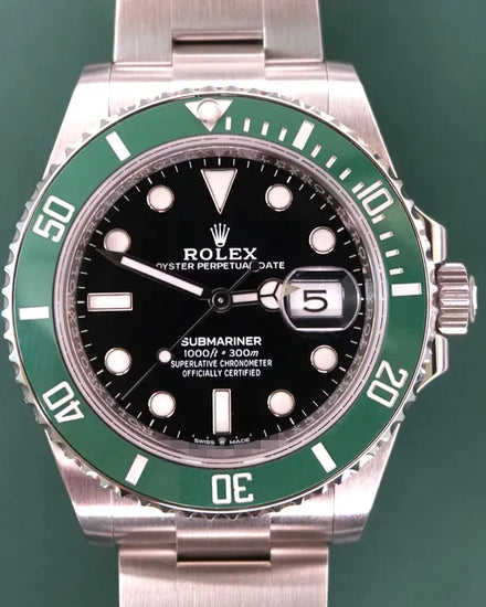2021 Rolex Submariner Date "Starbucks" 41MM Black Dial Oyster Bracelet (126610LV)